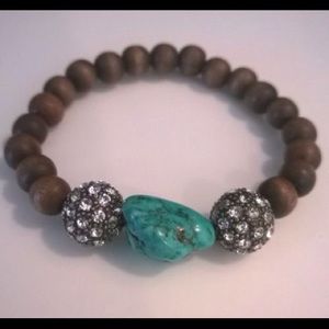 Stella Dot Wishing Nugget Bracelet NWOT.